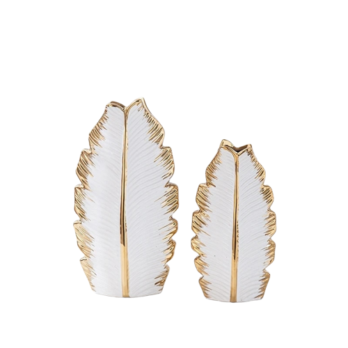 Kendra leaf vases