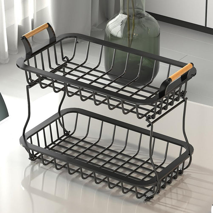 Versatile Langen Basket Holder, designed to neatly organize and display baskets. A sleek and functional addition to any home.