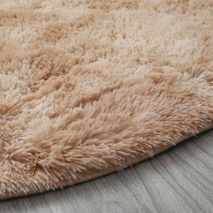 Bernadette Round Rug, featuring a chic and timeless design. Perfect for adding warmth and elegance to any room in your home.