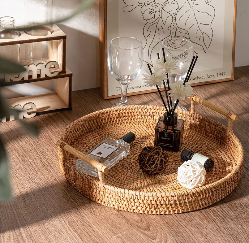 Ekundayo Handwoven Collection, artisanal and versatile, perfect for organizing, decorating, adding natural elegance to space.