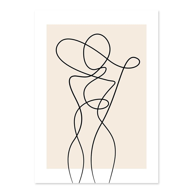 Euryalos Unframed Art, a modern and minimalist design, perfect for adding a creative touch to your home or office decor.