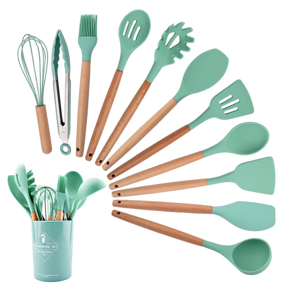 Hilderic Cooking Utensils, durable and versatile, designed for everyday cooking, serving, enhancing your kitchen experience.