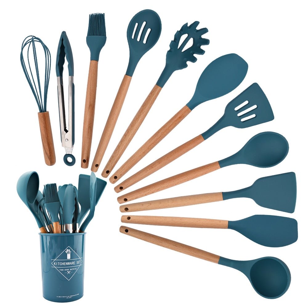 Hilderic Cooking Utensils, durable and versatile, designed for everyday cooking, serving, enhancing your kitchen experience.