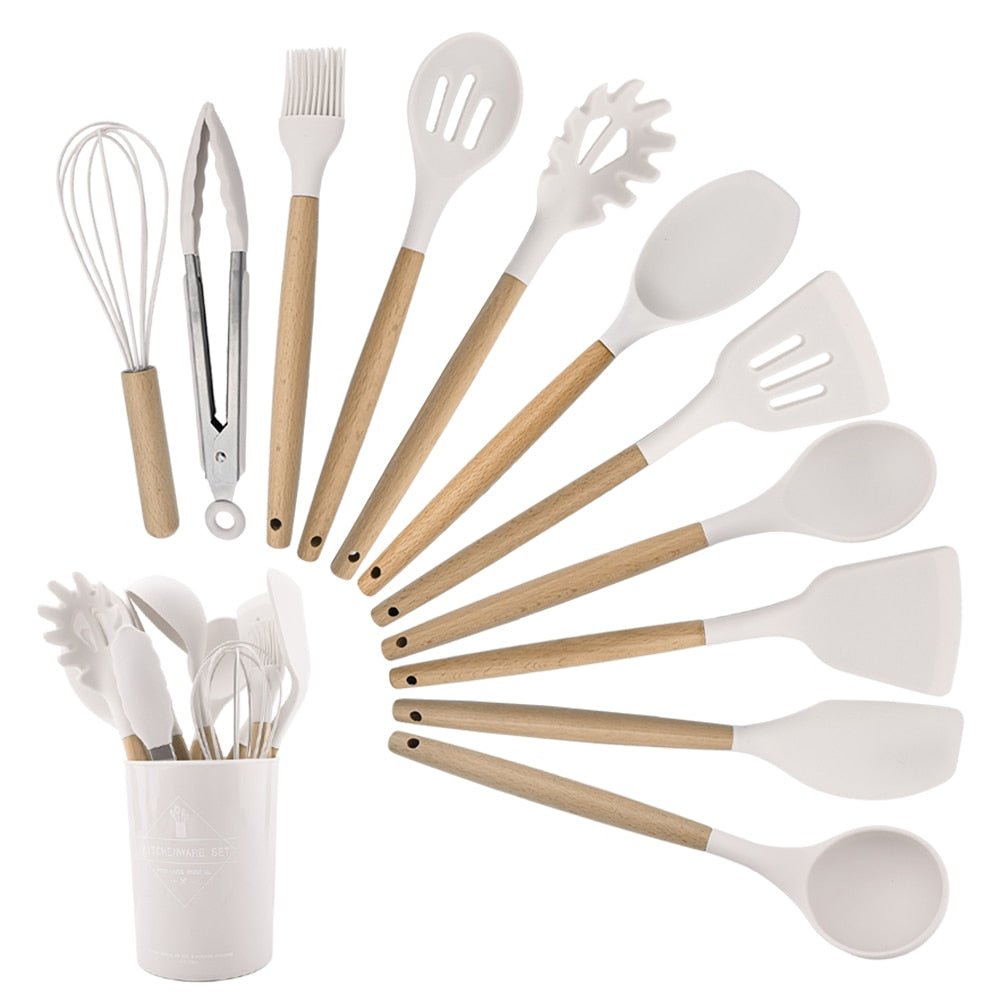 Hilderic Cooking Utensils, durable and versatile, designed for everyday cooking, serving, enhancing your kitchen experience.