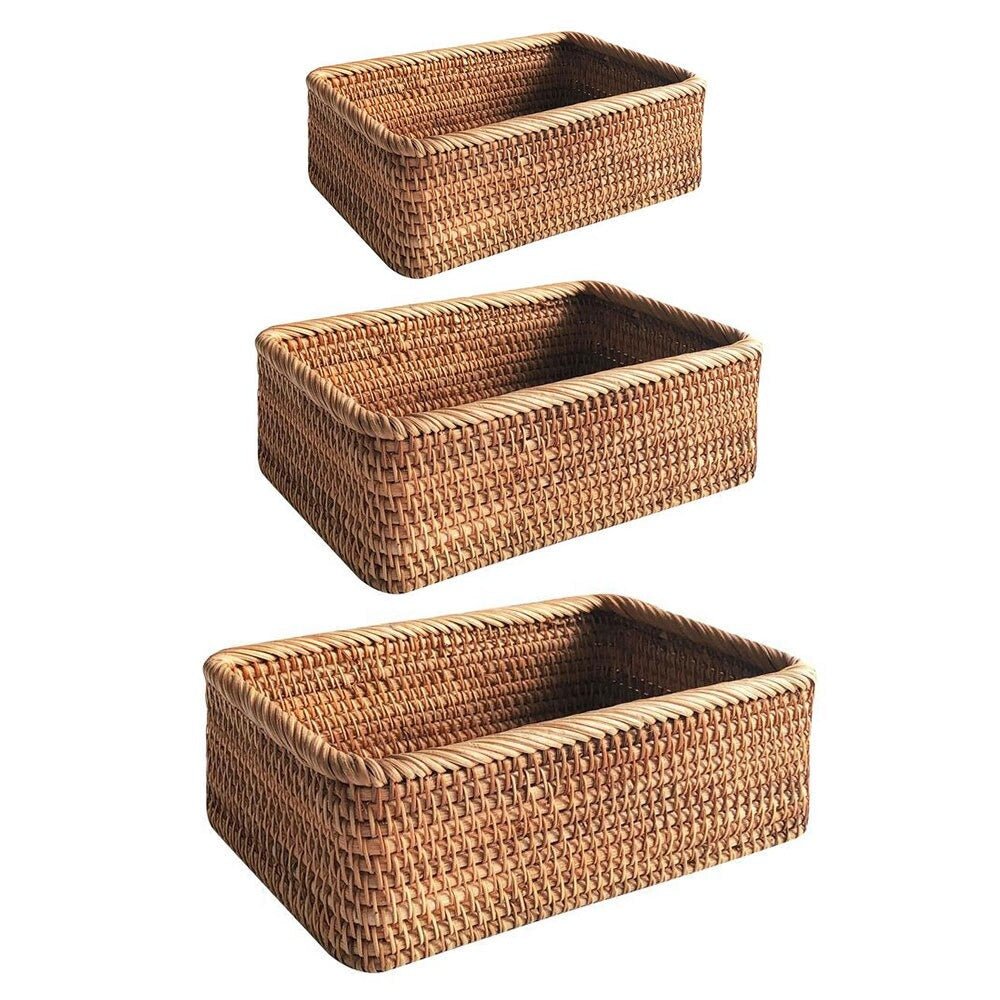 Hughie Handwoven Storage, eco-friendly and durable, ideal for organizing household items adding a rustic touch to your decor.