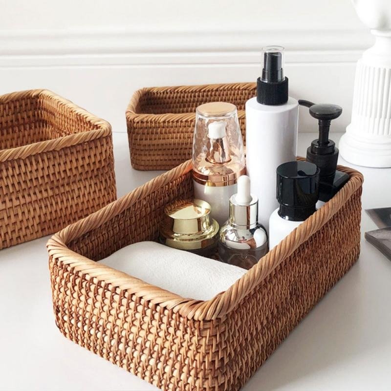 Hughie Handwoven Storage, eco-friendly and durable, ideal for organizing household items adding a rustic touch to your decor.