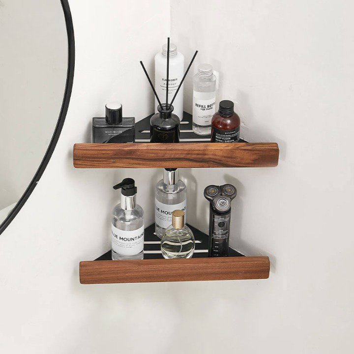 Kyson wood shelf - Réunisstore