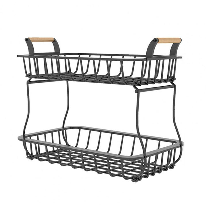 Versatile Langen Basket Holder, designed to neatly organize and display baskets. A sleek and functional addition to any home.