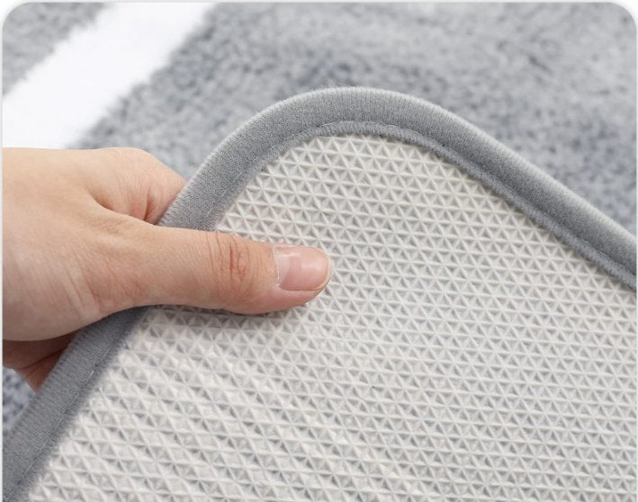 Medb Bath Mat, soft and absorbent, perfect for adding comfort and style to your bathroom while keeping your floors dry.