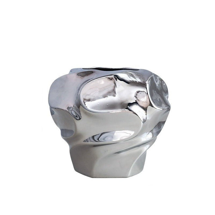 Mwajuma Silver Vases - Réunisstore