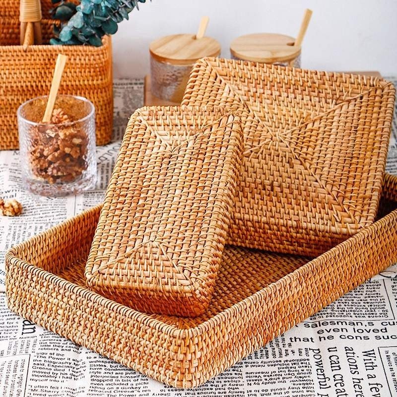 Paquito Handwoven Baskets, beautifully crafted and versatile, ideal organizing, storing, adding a rustic touch to home decor.