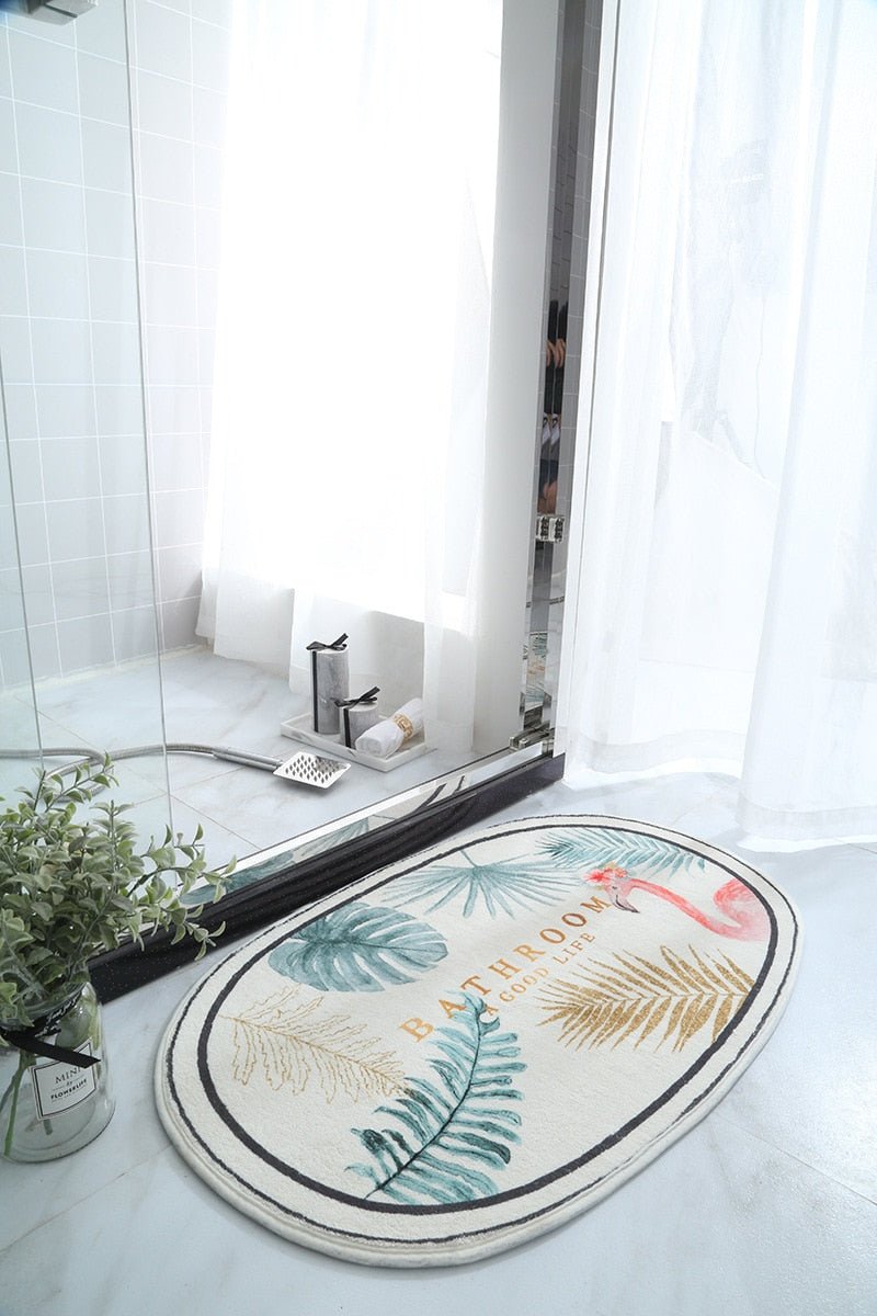 Pesaro Bath Mat, ultra-soft and highly absorbent, perfect for adding comfort and style to your bathroom decor.