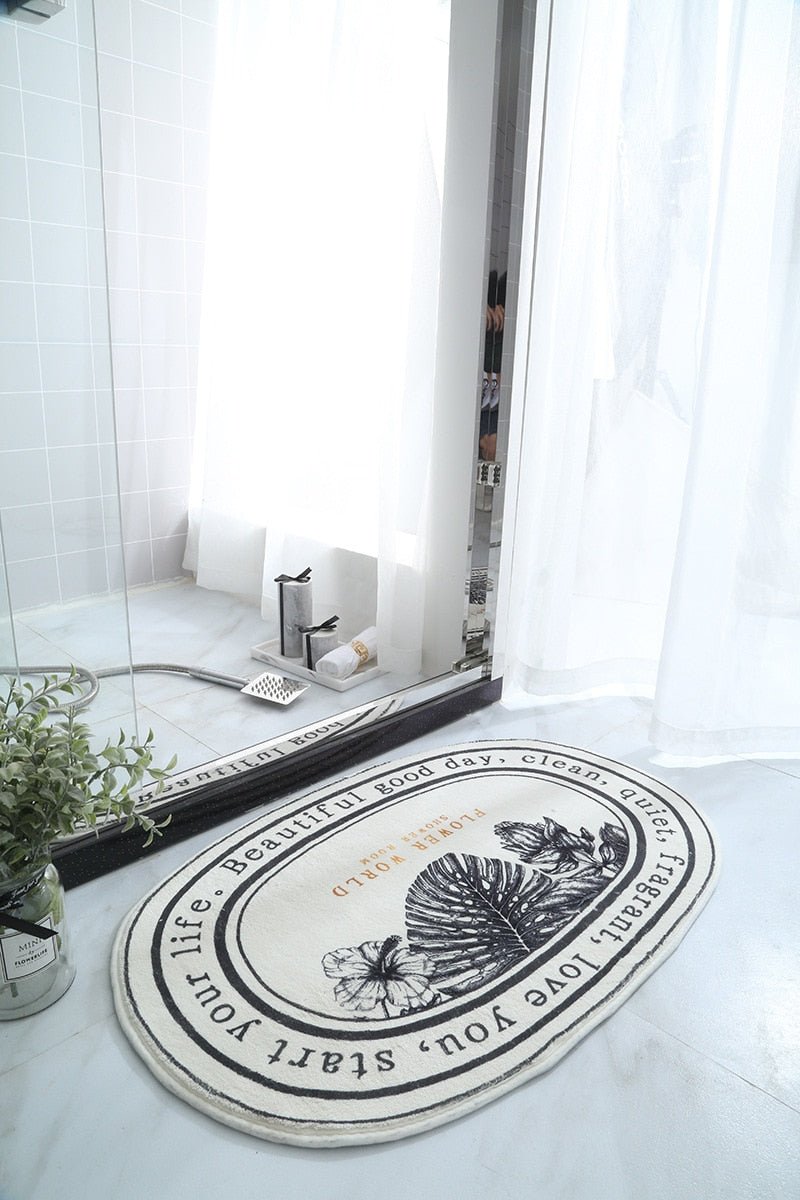 Pesaro Bath Mat, ultra-soft and highly absorbent, perfect for adding comfort and style to your bathroom decor.