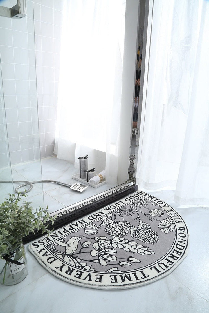 Pesaro Bath Mat, ultra-soft and highly absorbent, perfect for adding comfort and style to your bathroom decor.