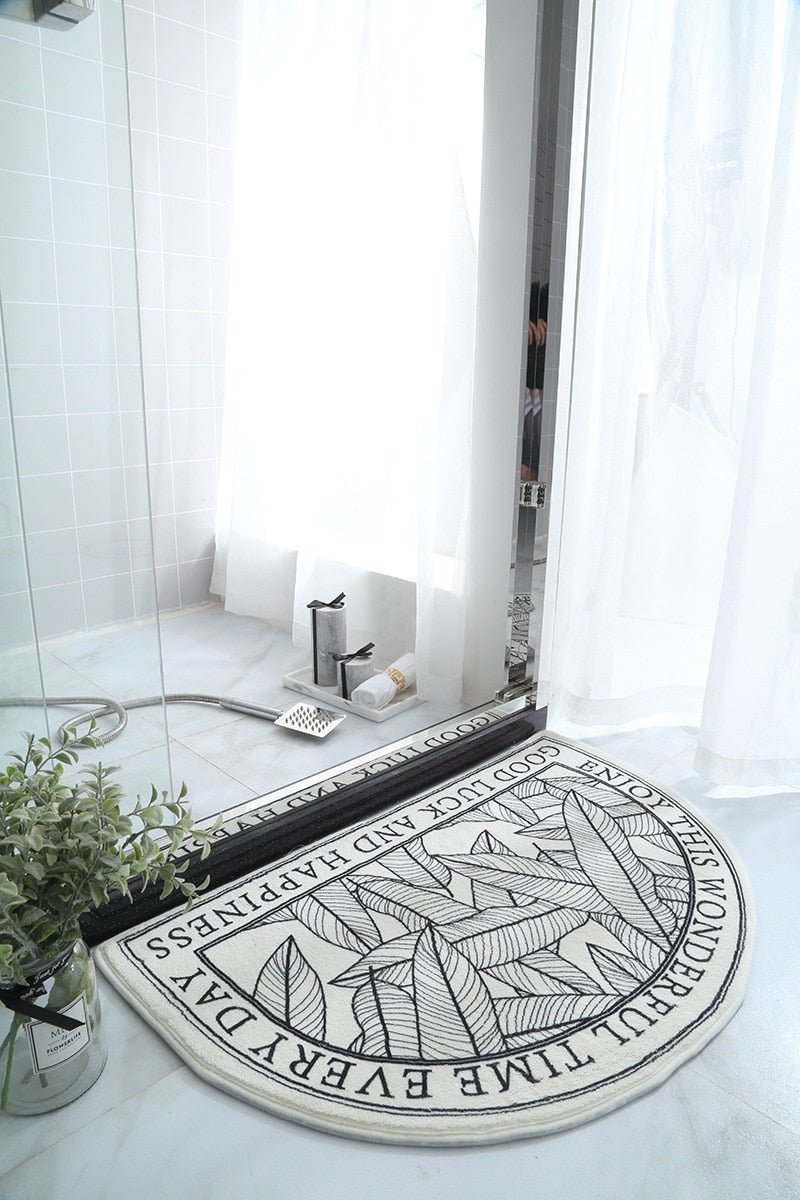 Pesaro Bath Mat, ultra-soft and highly absorbent, perfect for adding comfort and style to your bathroom decor.