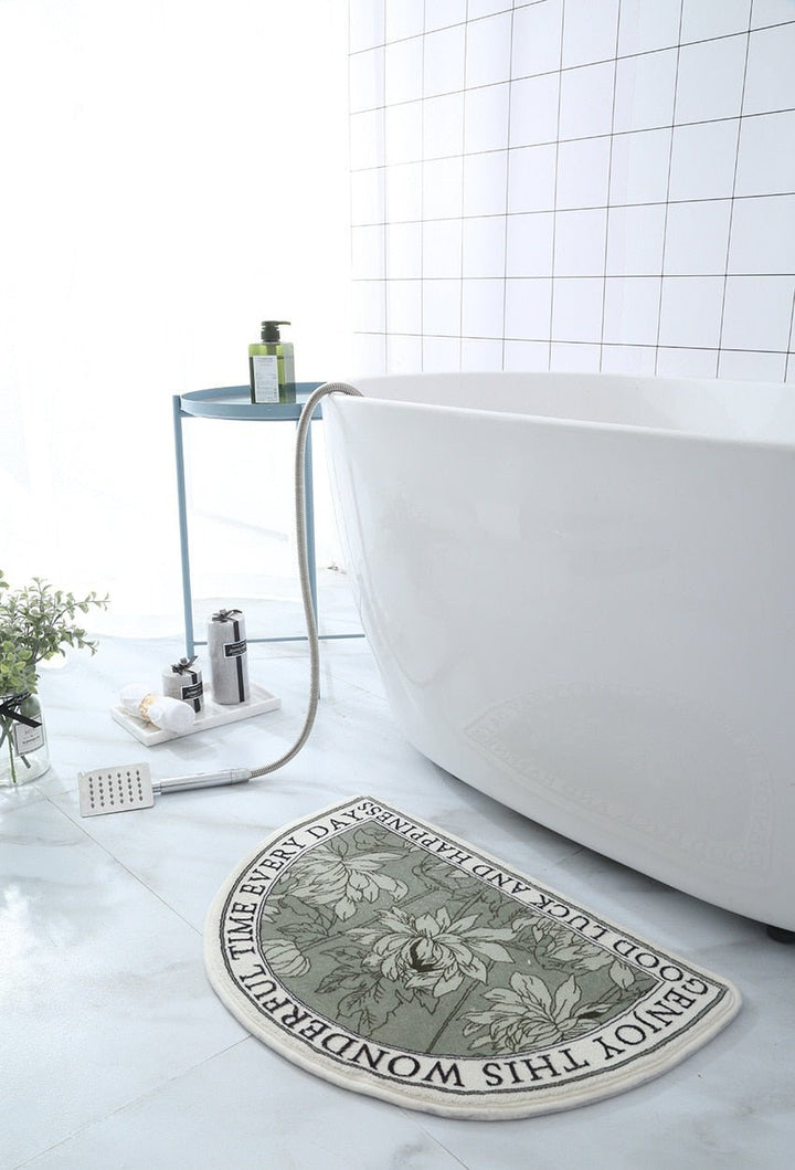 Pesaro Bath Mat, ultra-soft and highly absorbent, perfect for adding comfort and style to your bathroom decor.