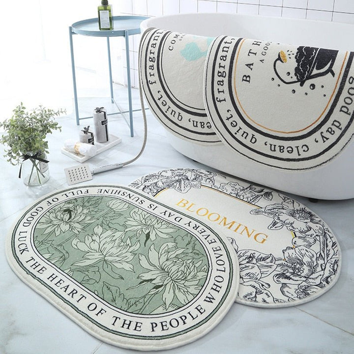 Pesaro Bath Mat, ultra-soft and highly absorbent, perfect for adding comfort and style to your bathroom decor.