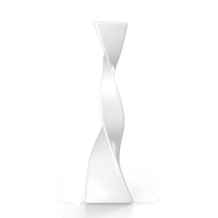 Unique Sprita Triangular Vase, featuring a sleek geometric design. Perfect for showcasing flowers or as a modern decor accent