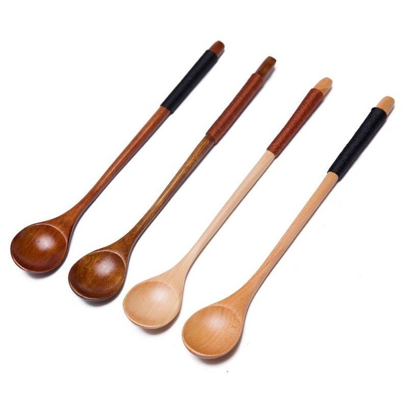 Voestaa'e Wood Utensils, eco-friendly and durable, perfect for cooking, serving, and adding rustic charm to your kitchen.